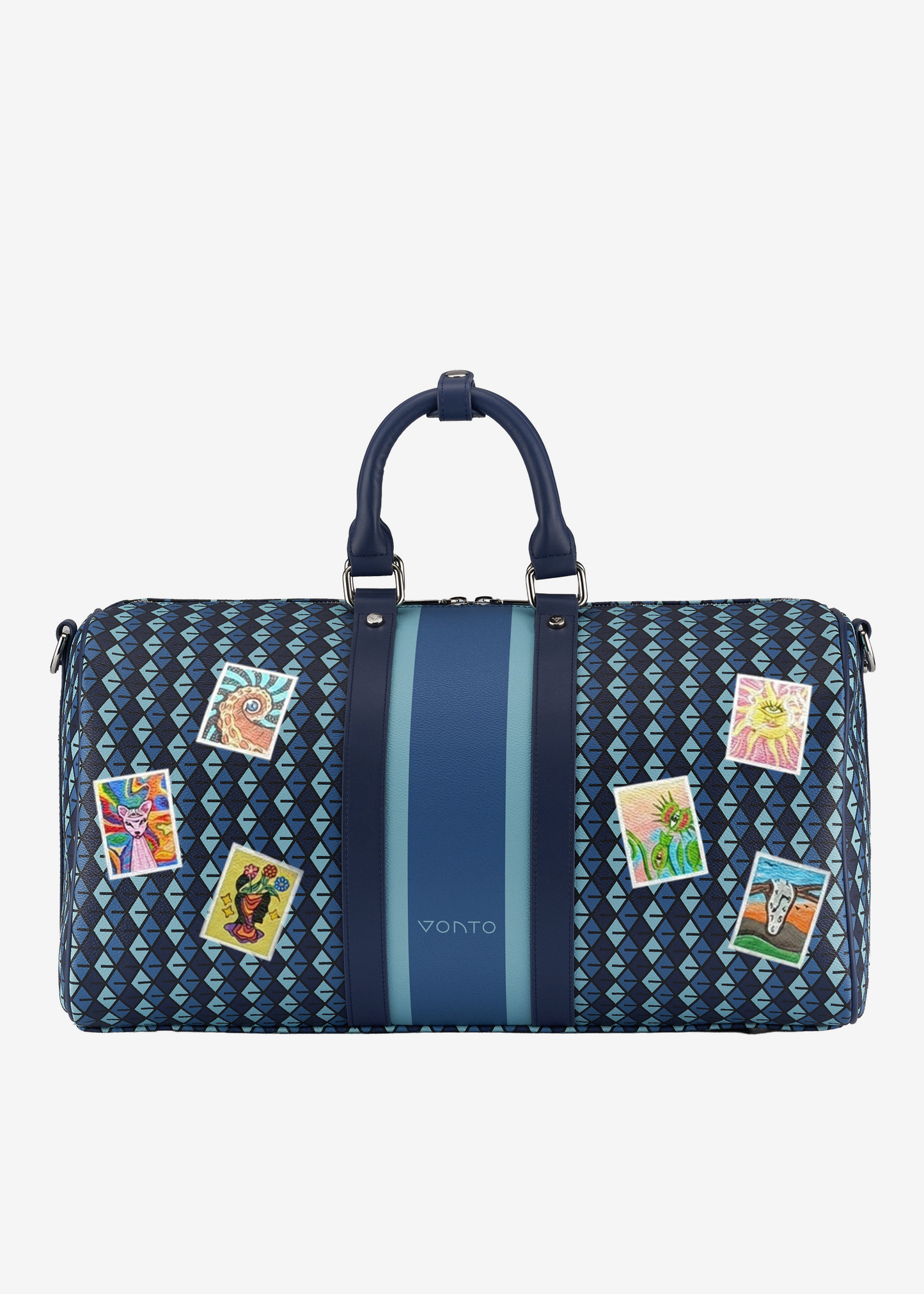 Surrealist Stamp Duffel