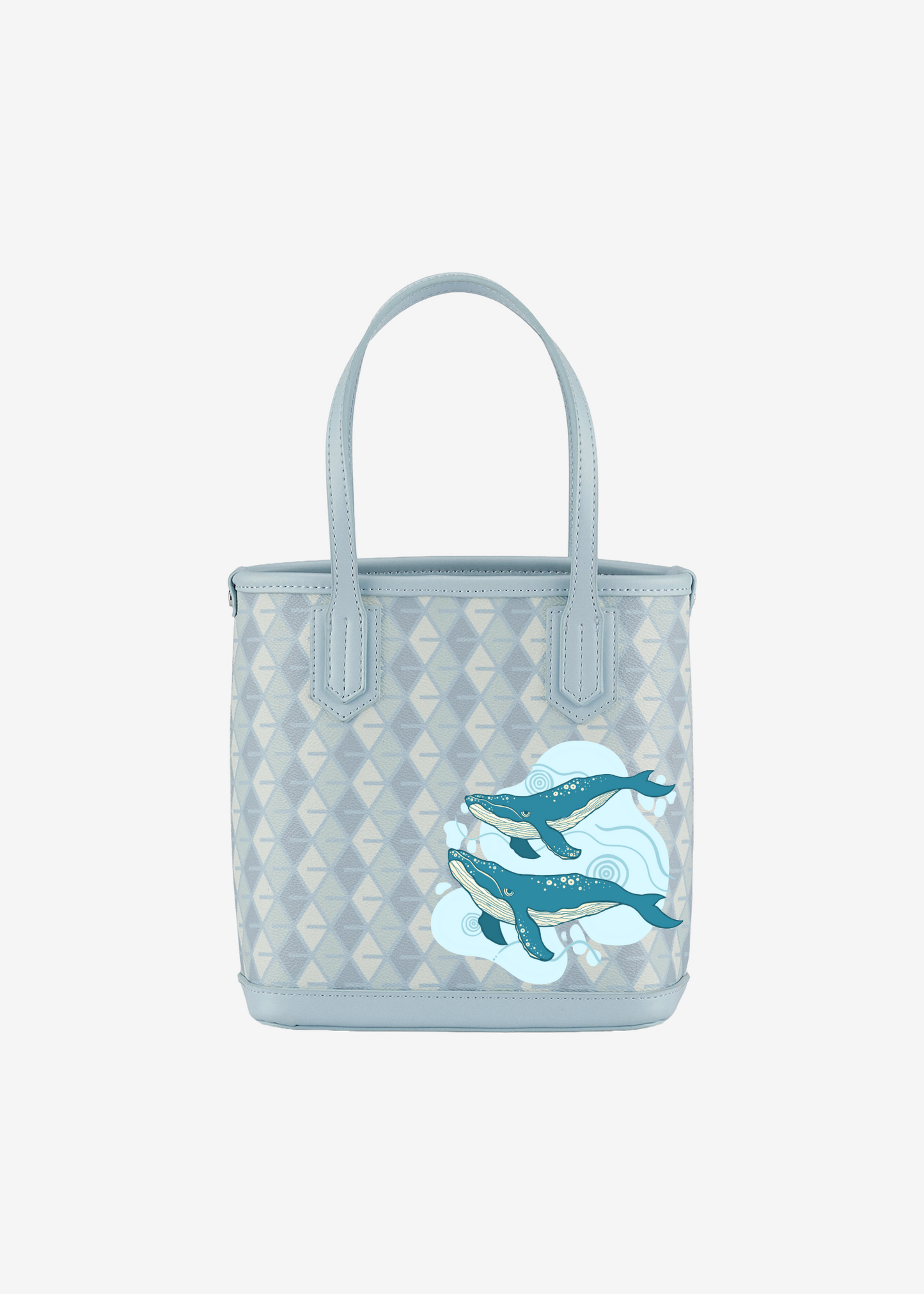 Sky Whales Long Tote bag