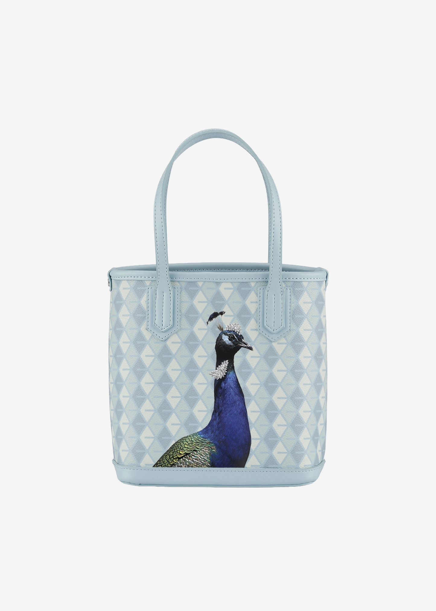 Peacock Garden Long Tote Bag