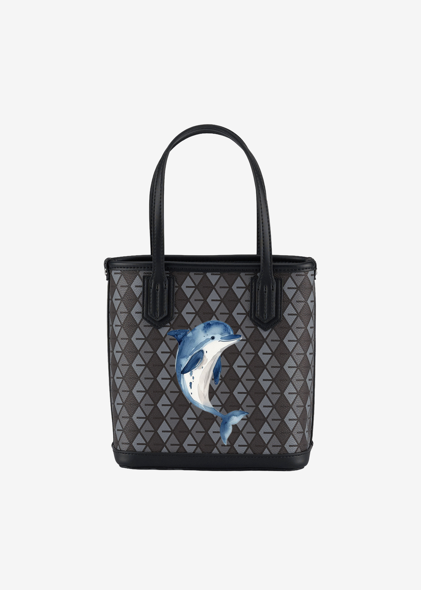 Serene Splash Long Tote Bag