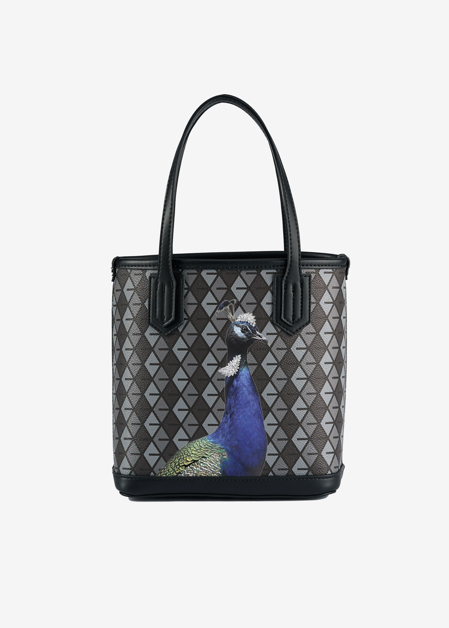Peacock Garden Long Tote Bag