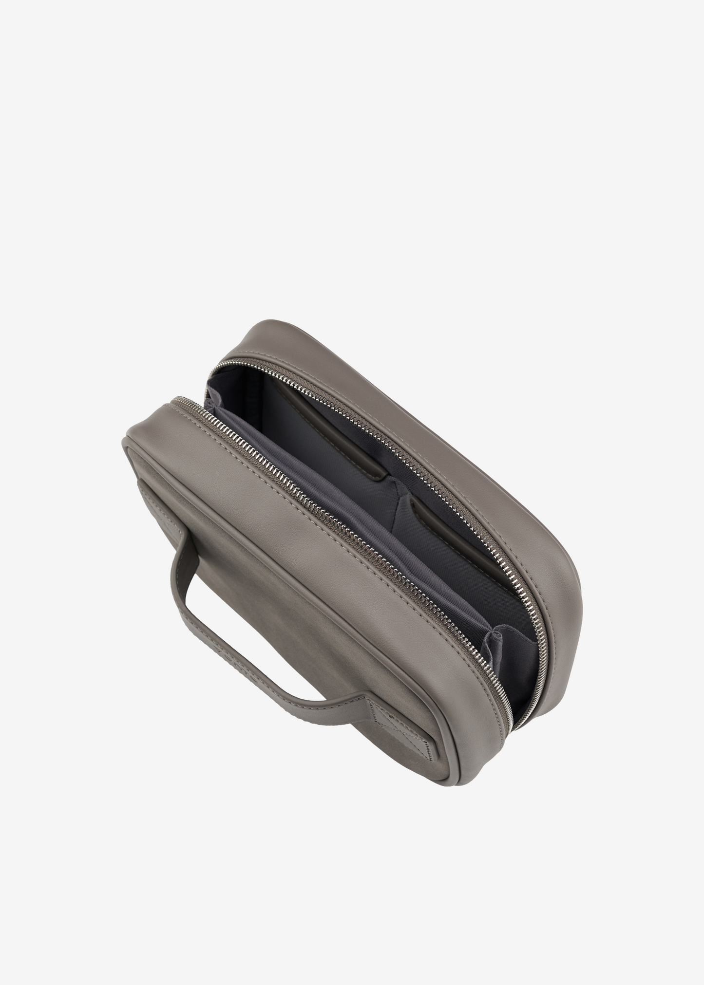 Solid Suede Flip Pouch