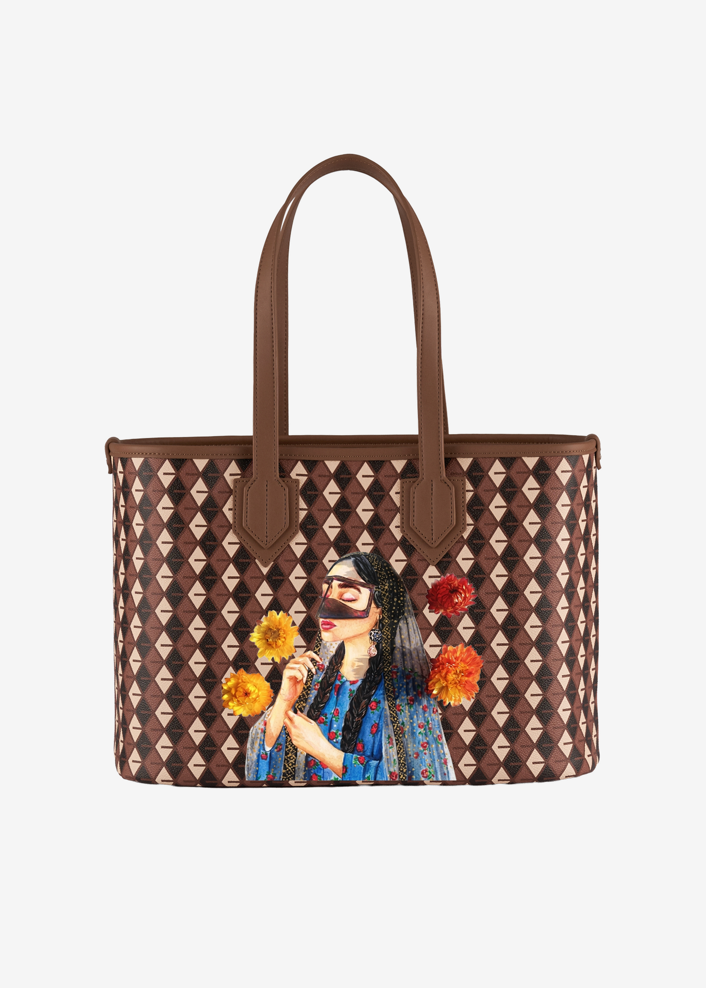 Tote Bag Floral Niqab