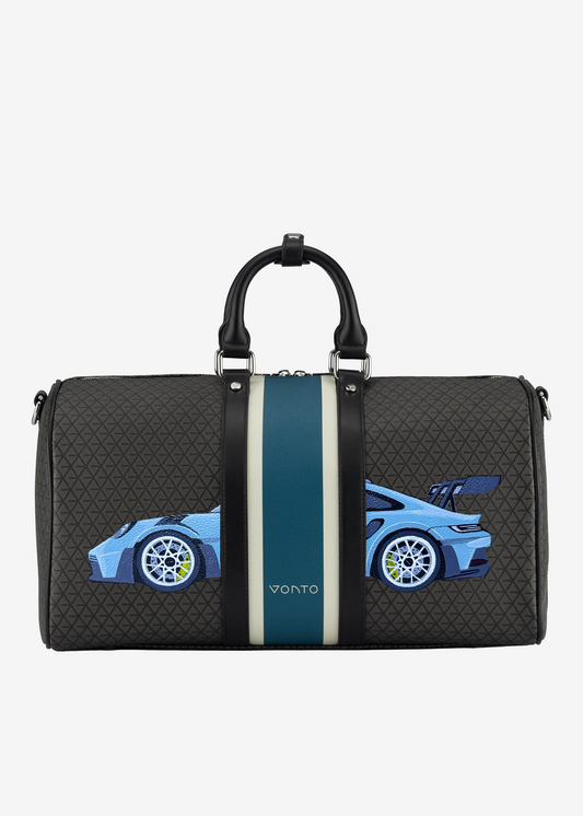 Porsche Drive Blue Duffle