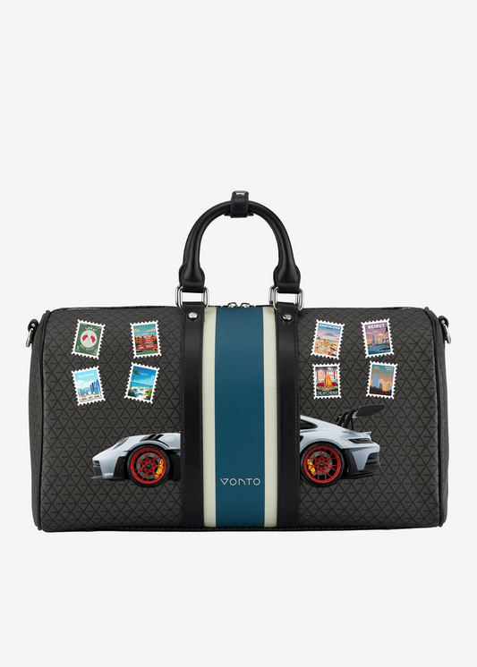 Porsche with tags Duffle
