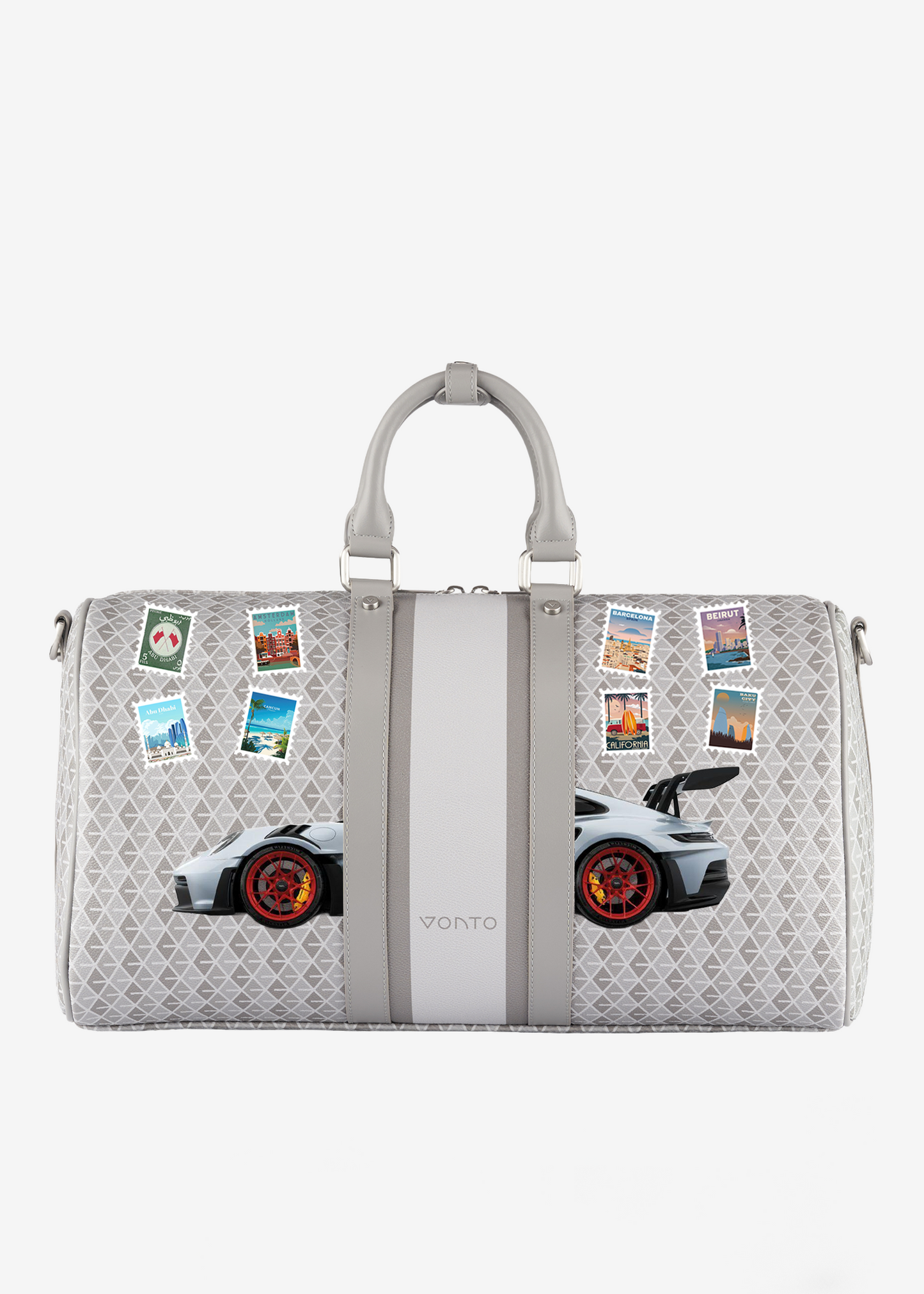 Porsche with tags Duffle