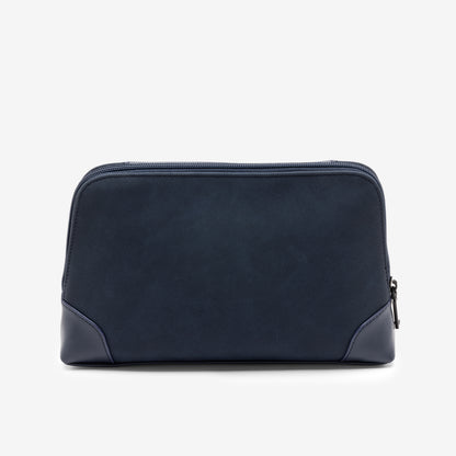 Aqua Suede Pouch