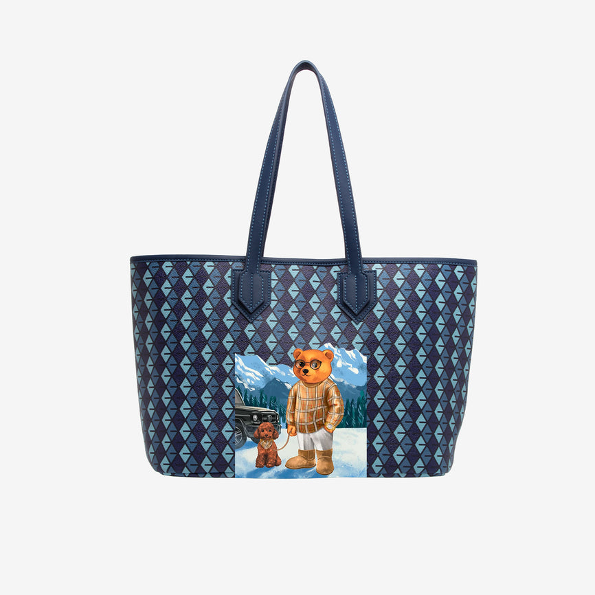 Cozy Bear Tote Bag