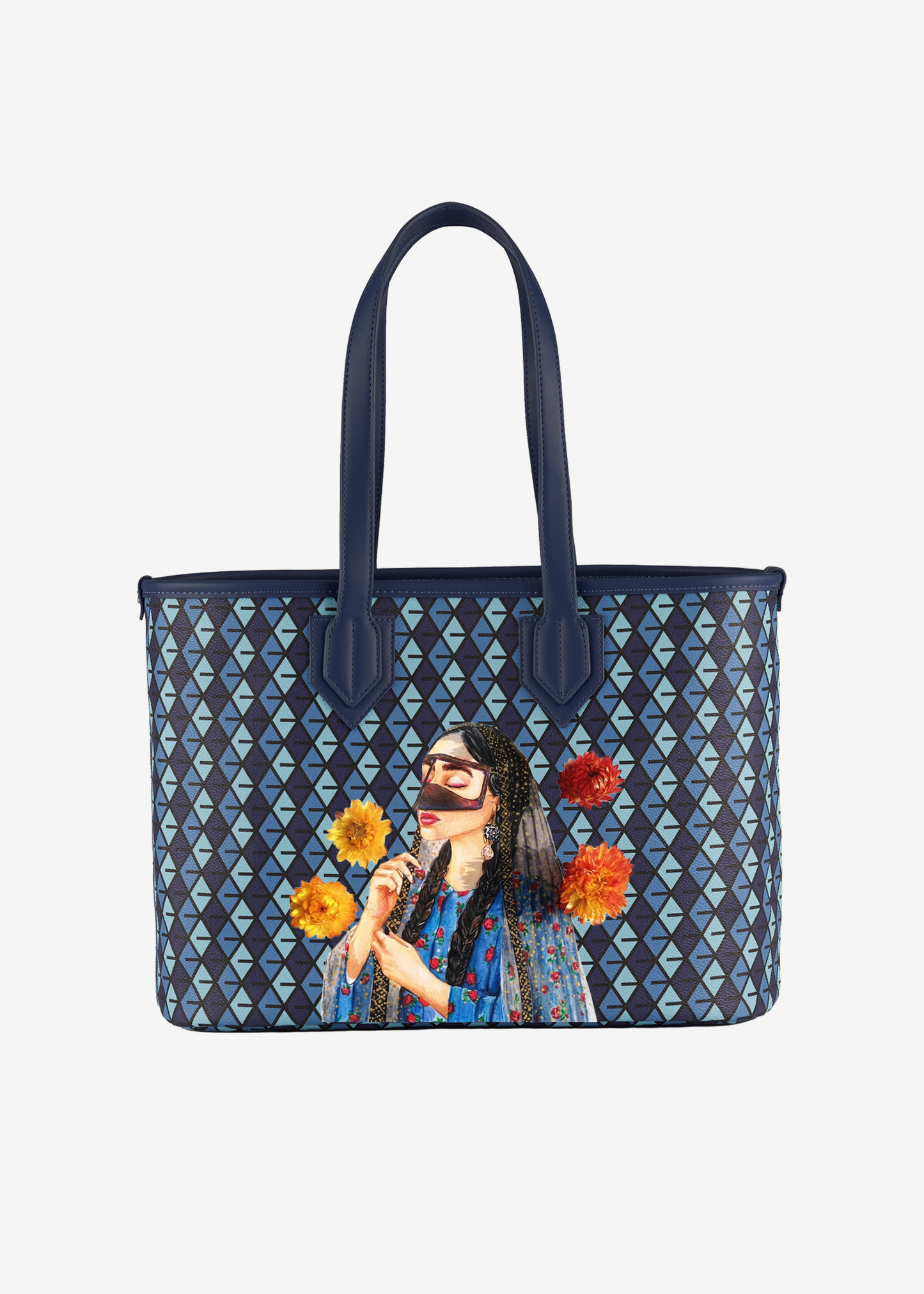 Tote Bag Floral Niqab