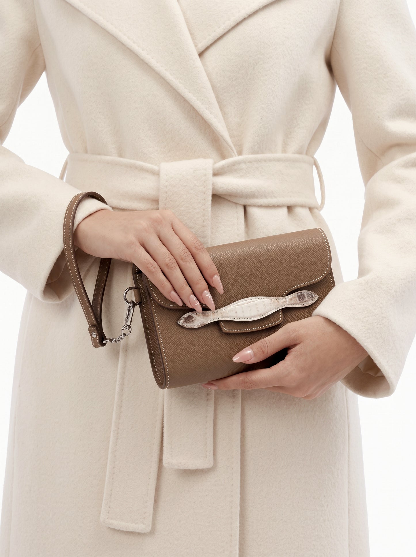 Crocodile Clutch Wallet