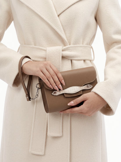Crocodile Clutch Wallet