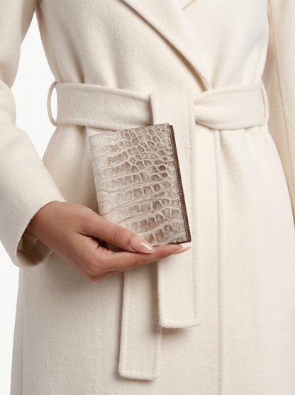 Crocodile Vertical Wallet
