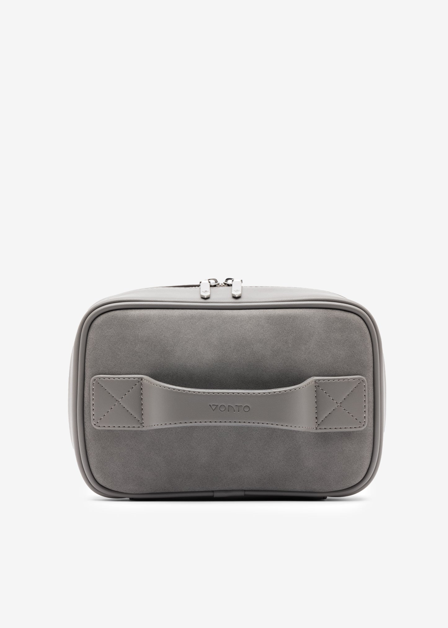 Solid Suede Flip Pouch