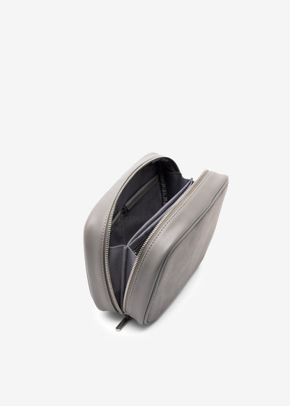 Solid Suede Flip Pouch