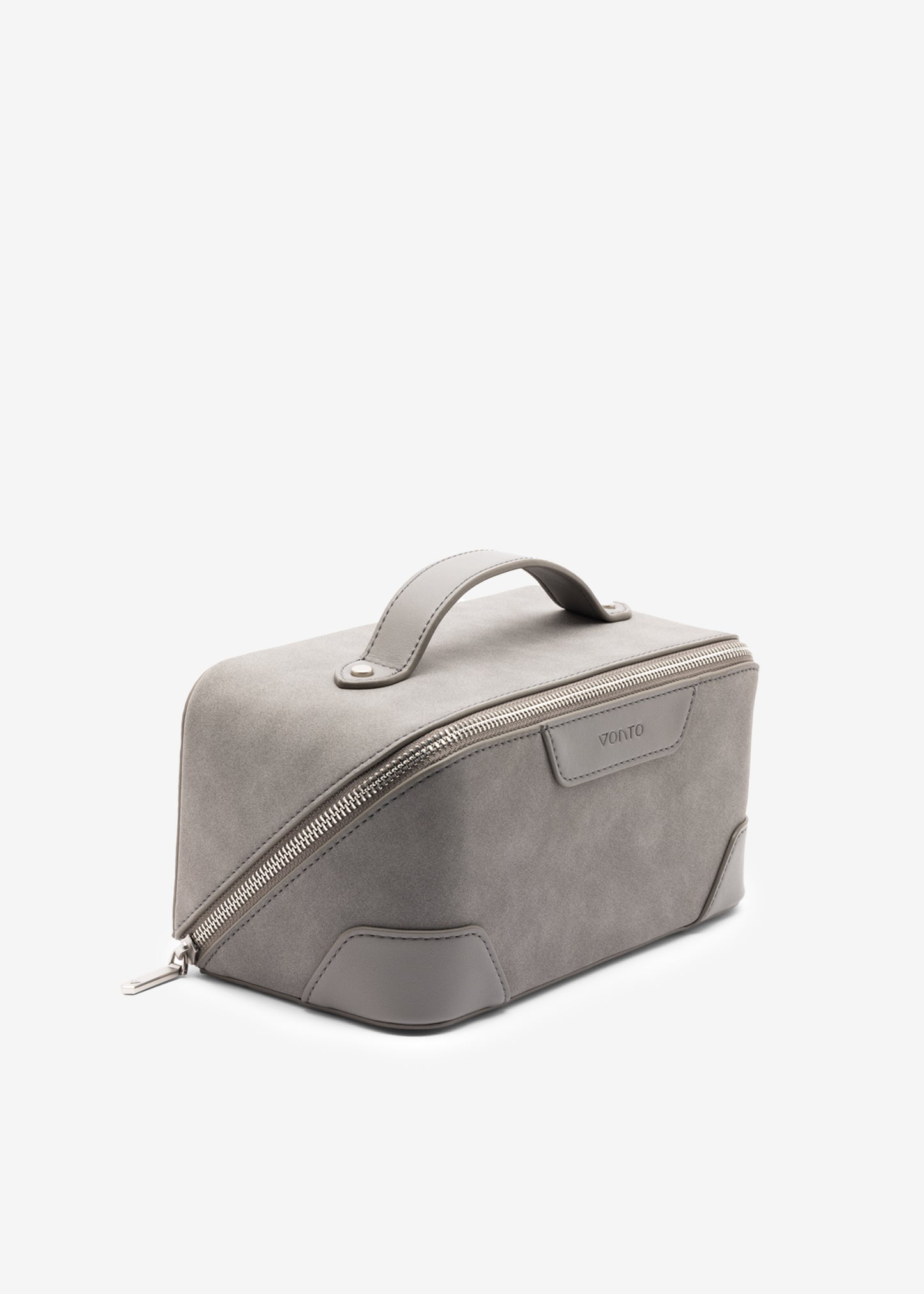 Solid Suede Travel Pouch