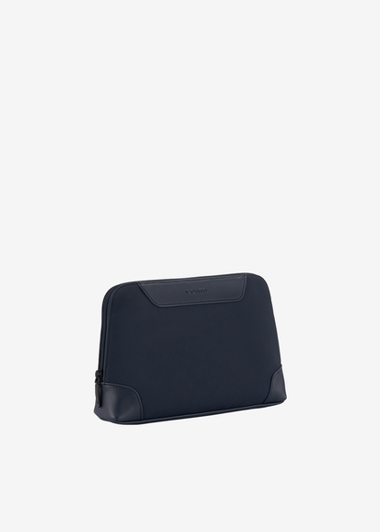 Aqua Suede Pouch