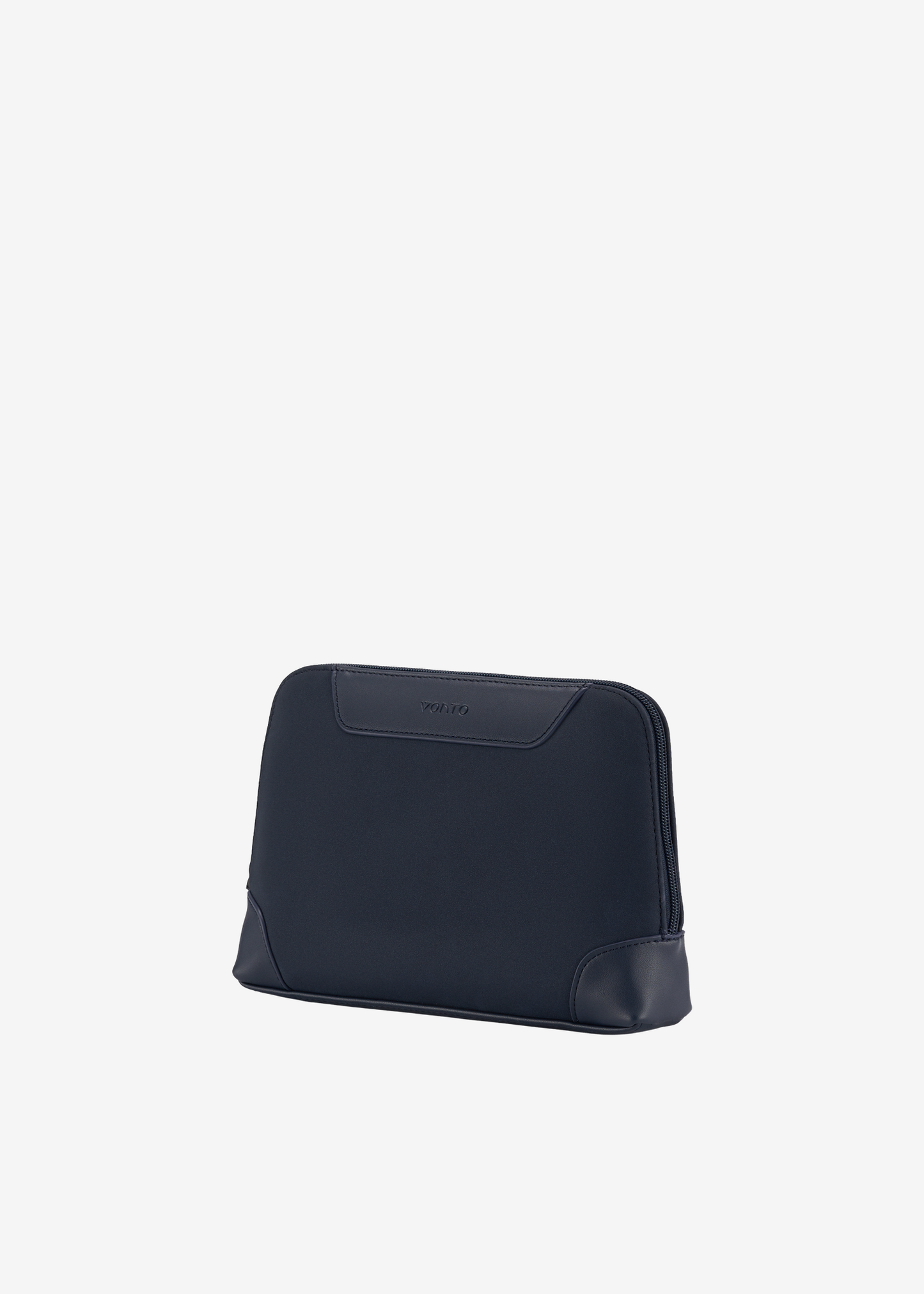 Aqua Suede Pouch