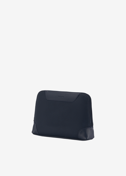 Aqua Suede Pouch