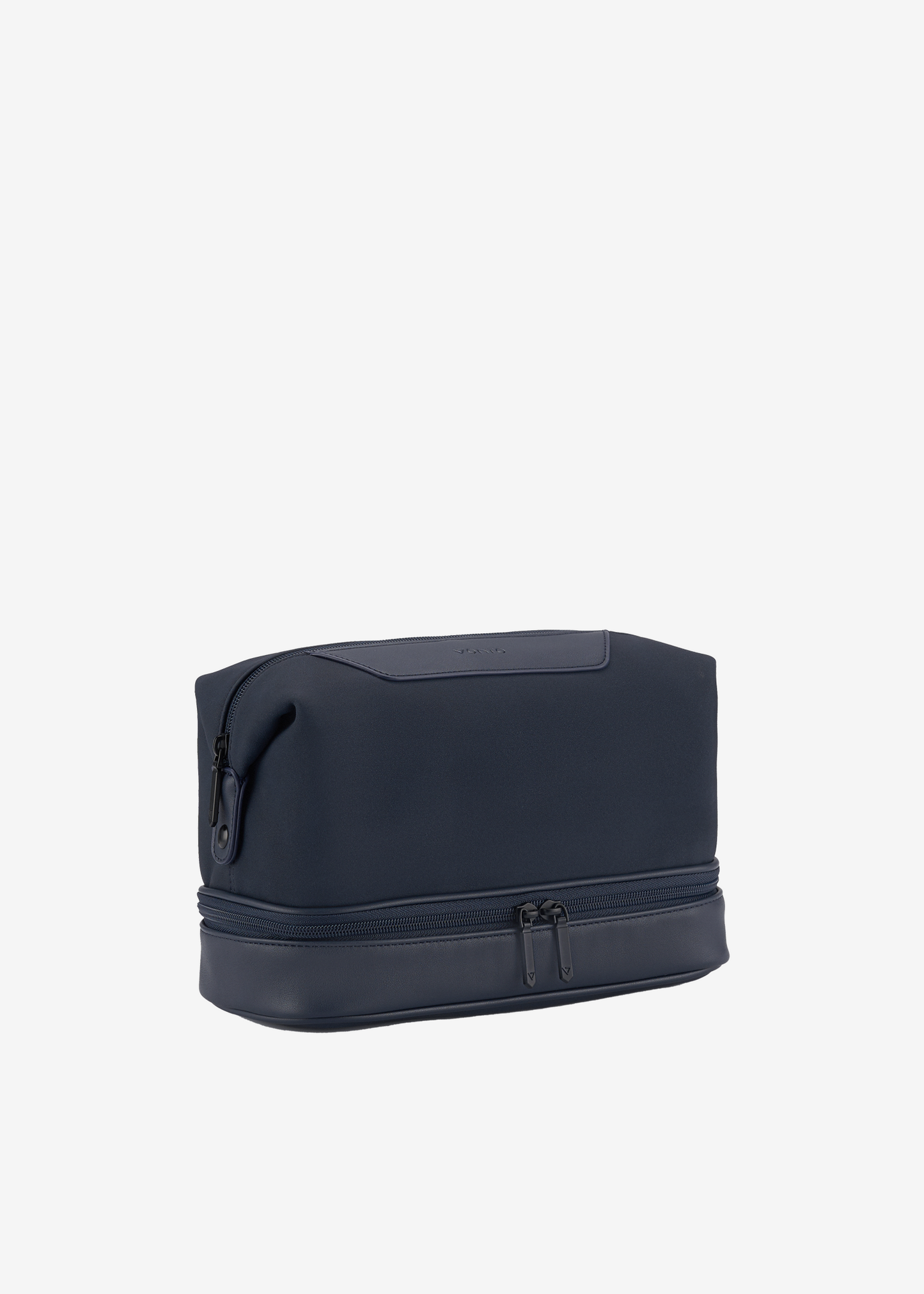 Aqua Suede Wash Bag