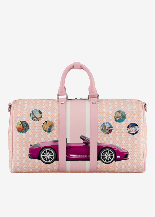 Duffle Bag Pink Porsche