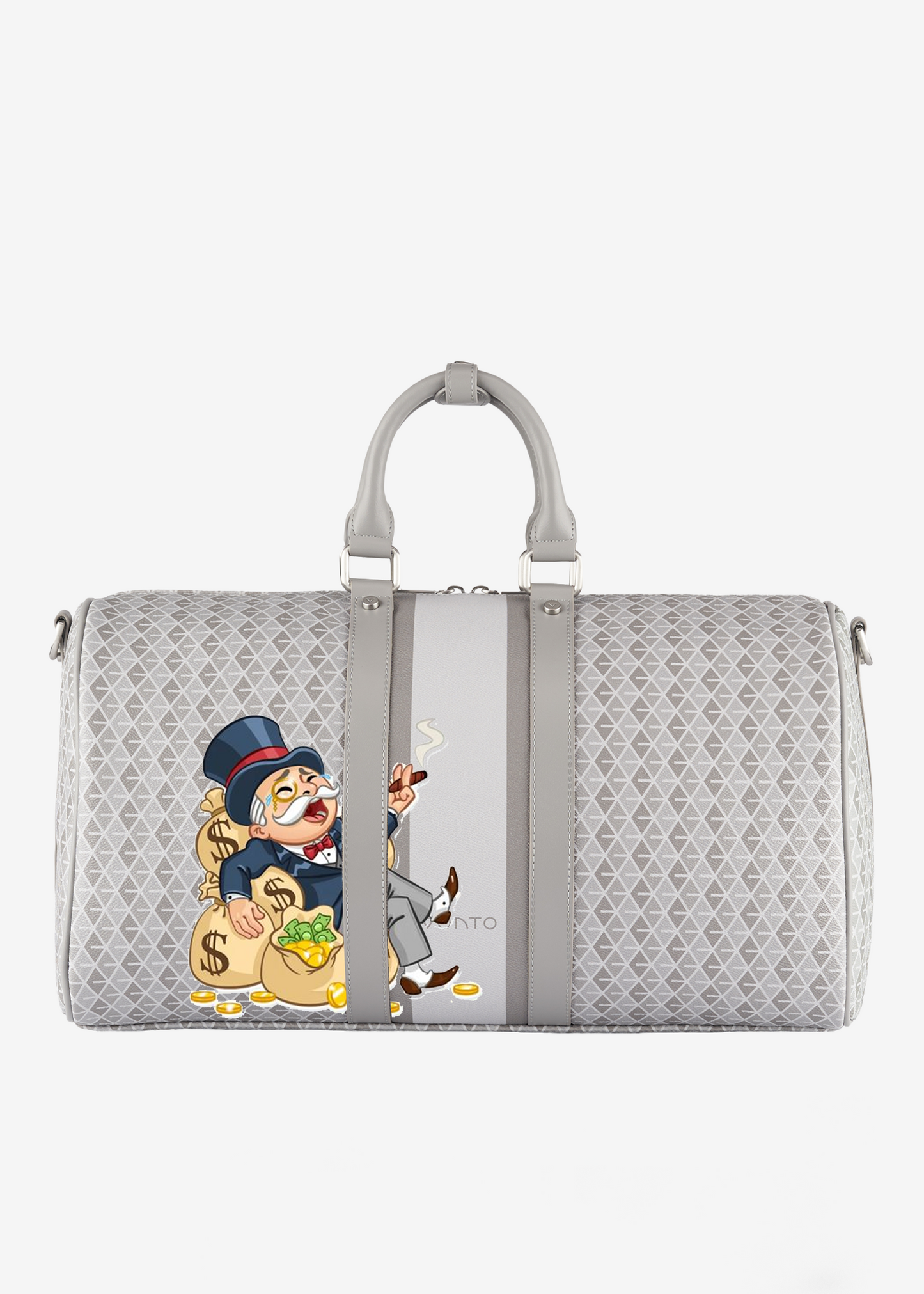 Duffle Bag Monopoly Man