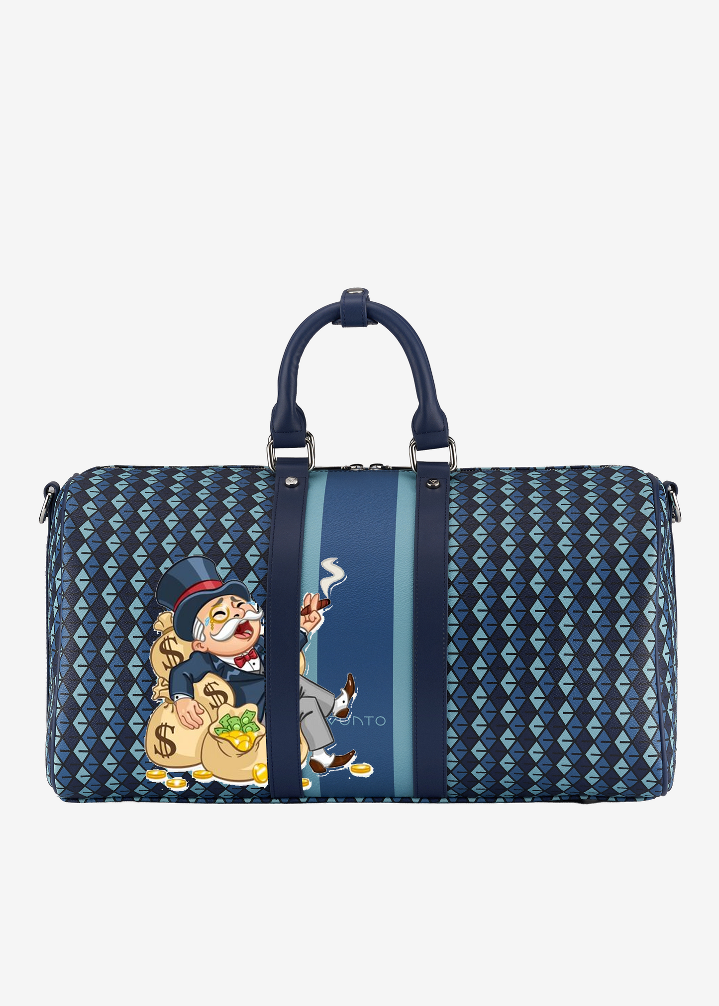 Duffle Bag Monopoly Man