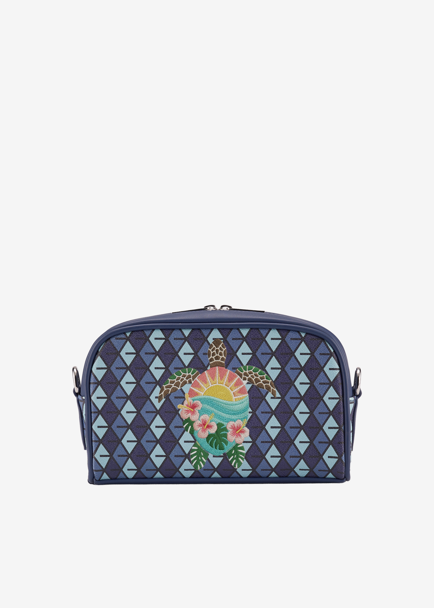 Cross Pouch Tropical Turtle