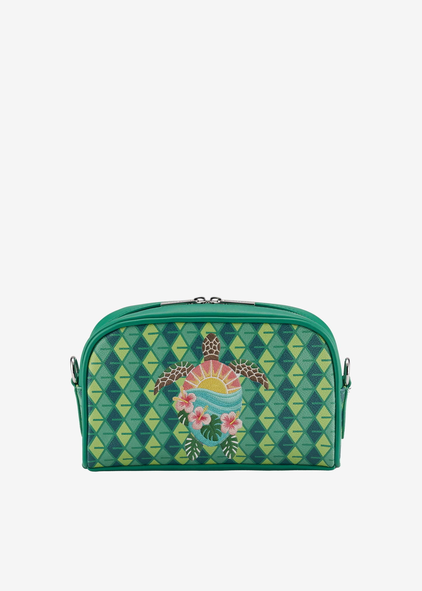 Cross Pouch Tropical Turtle