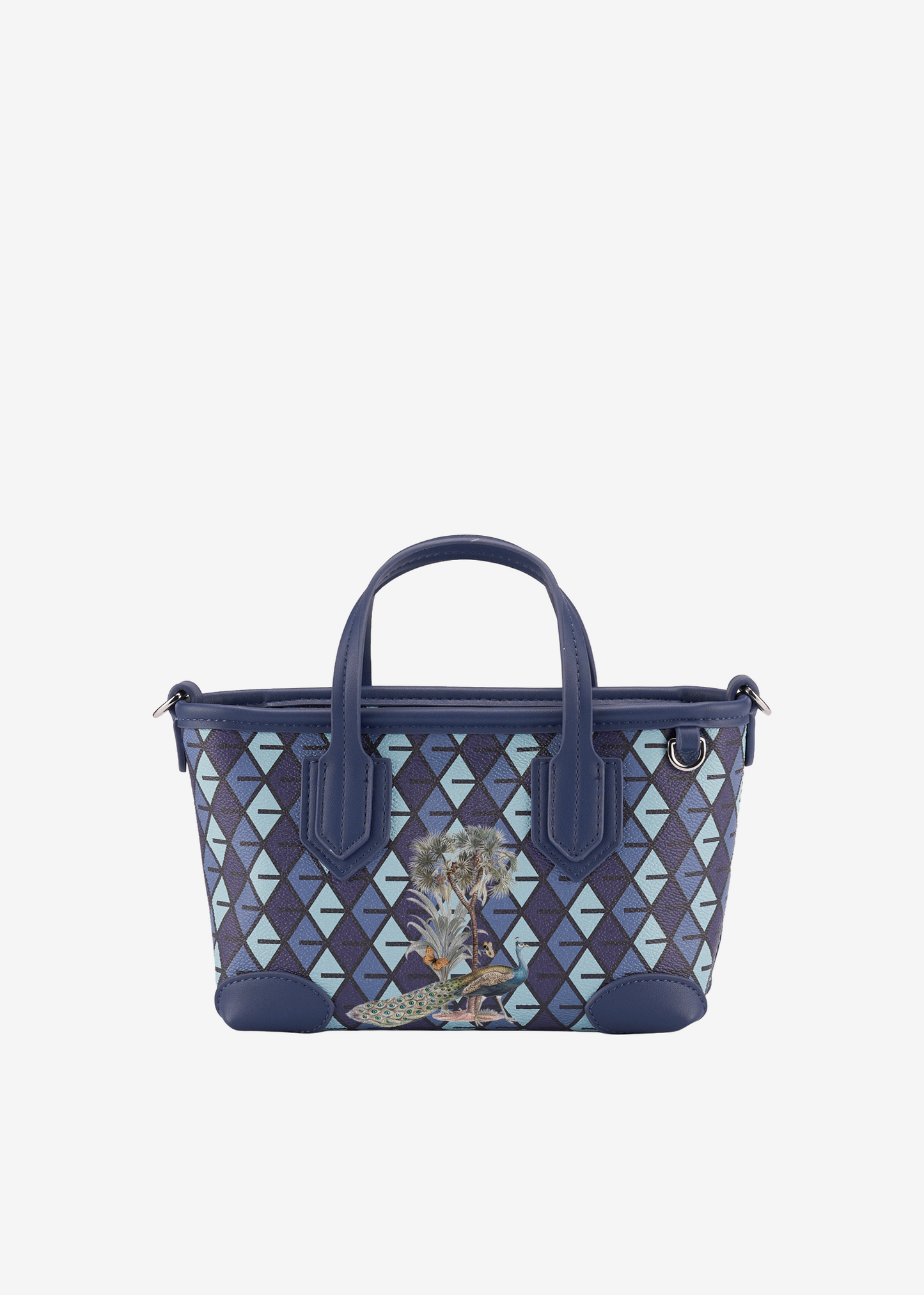 Mini Tote Peacock Palm