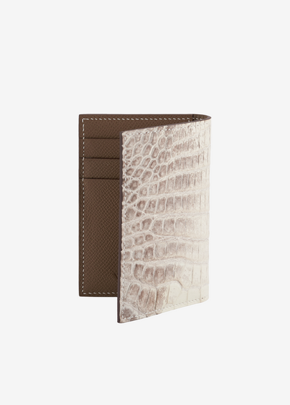 Crocodile Vertical Wallet