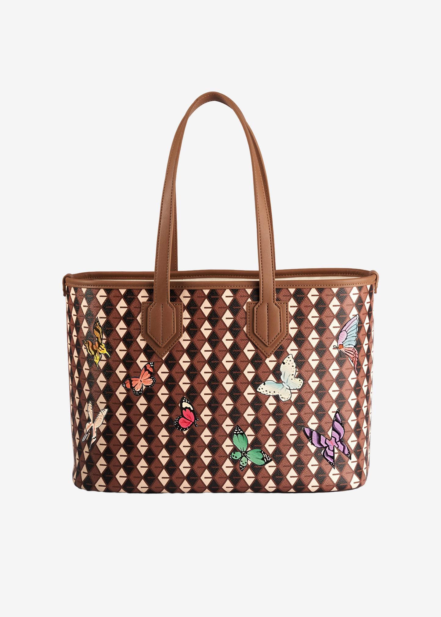 كيس التسوق إصدار الفراشات