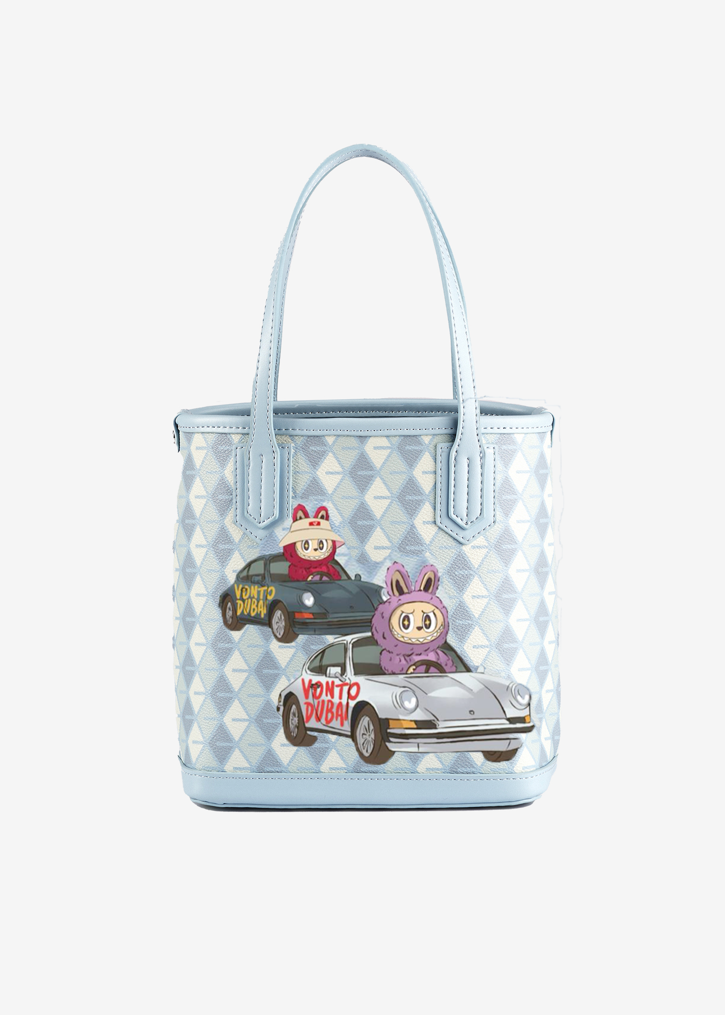 Peekaboo Labubu Long Tote Bag
