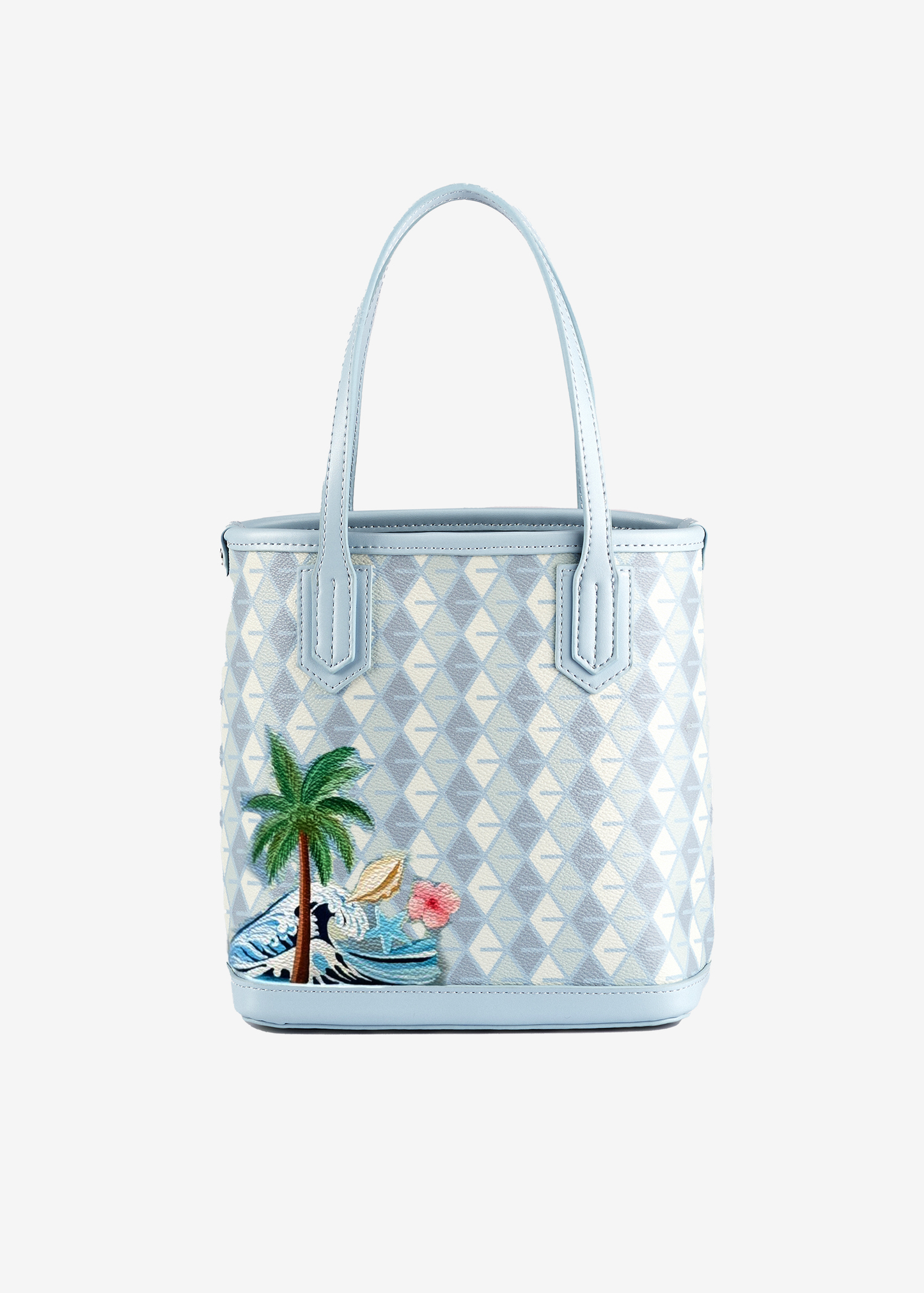 Beach vibes only Long Tote Bag