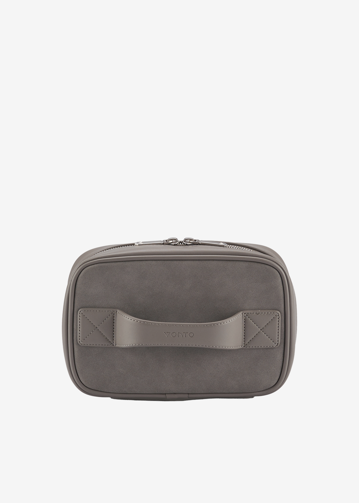 Solid Suede Flip Pouch