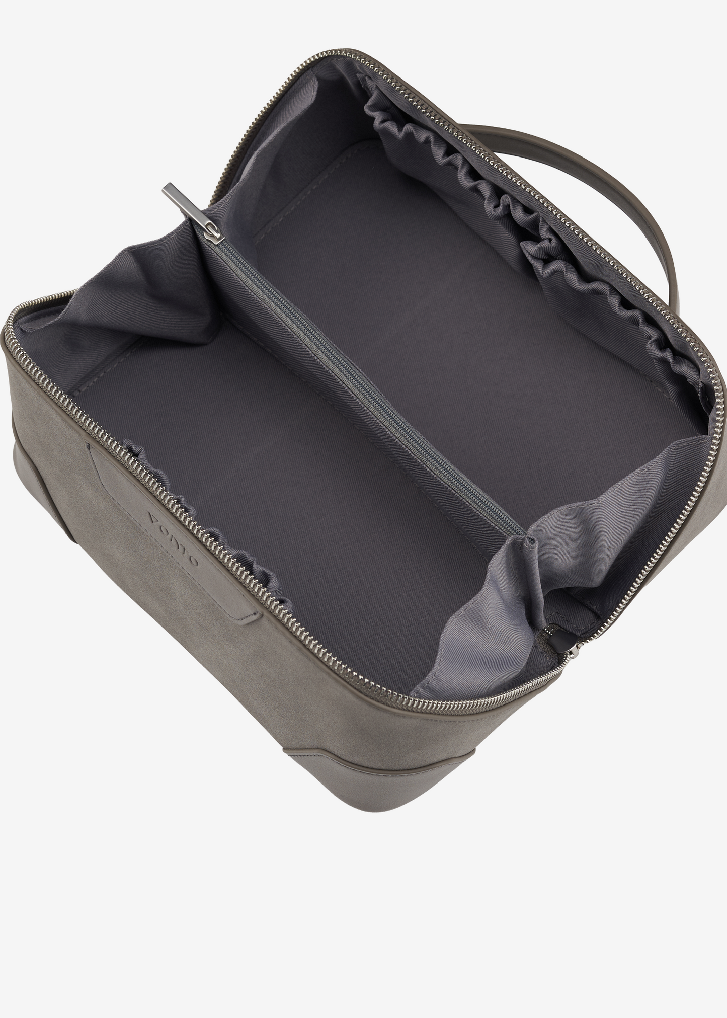 Solid Suede Travel Pouch